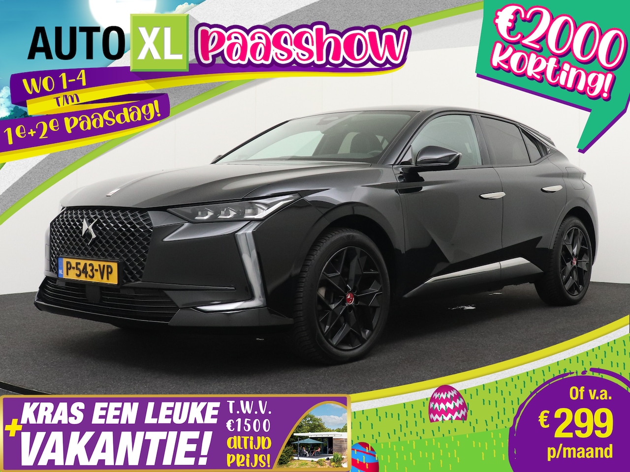 DS 4 - 180 PK Aut. Performance Line+ Camera Head-up Display 19'LMV Adapt.Cruise - AutoWereld.nl
