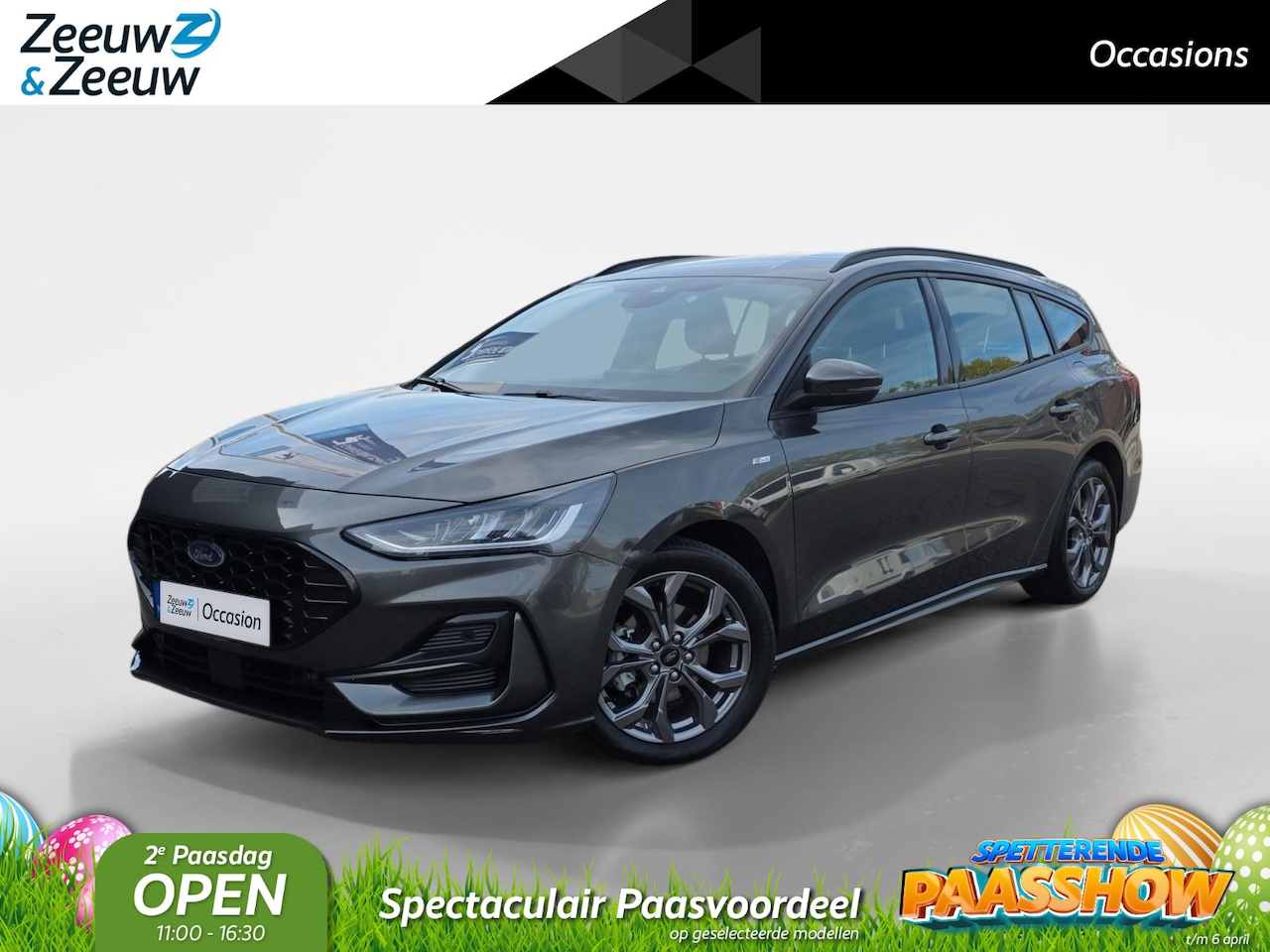 Ford Focus Wagon - 1.0 EcoBoost Hybrid ST Line | Automaat | Led koplampen | Achteruitrijcamera | Apple/Androi - AutoWereld.nl
