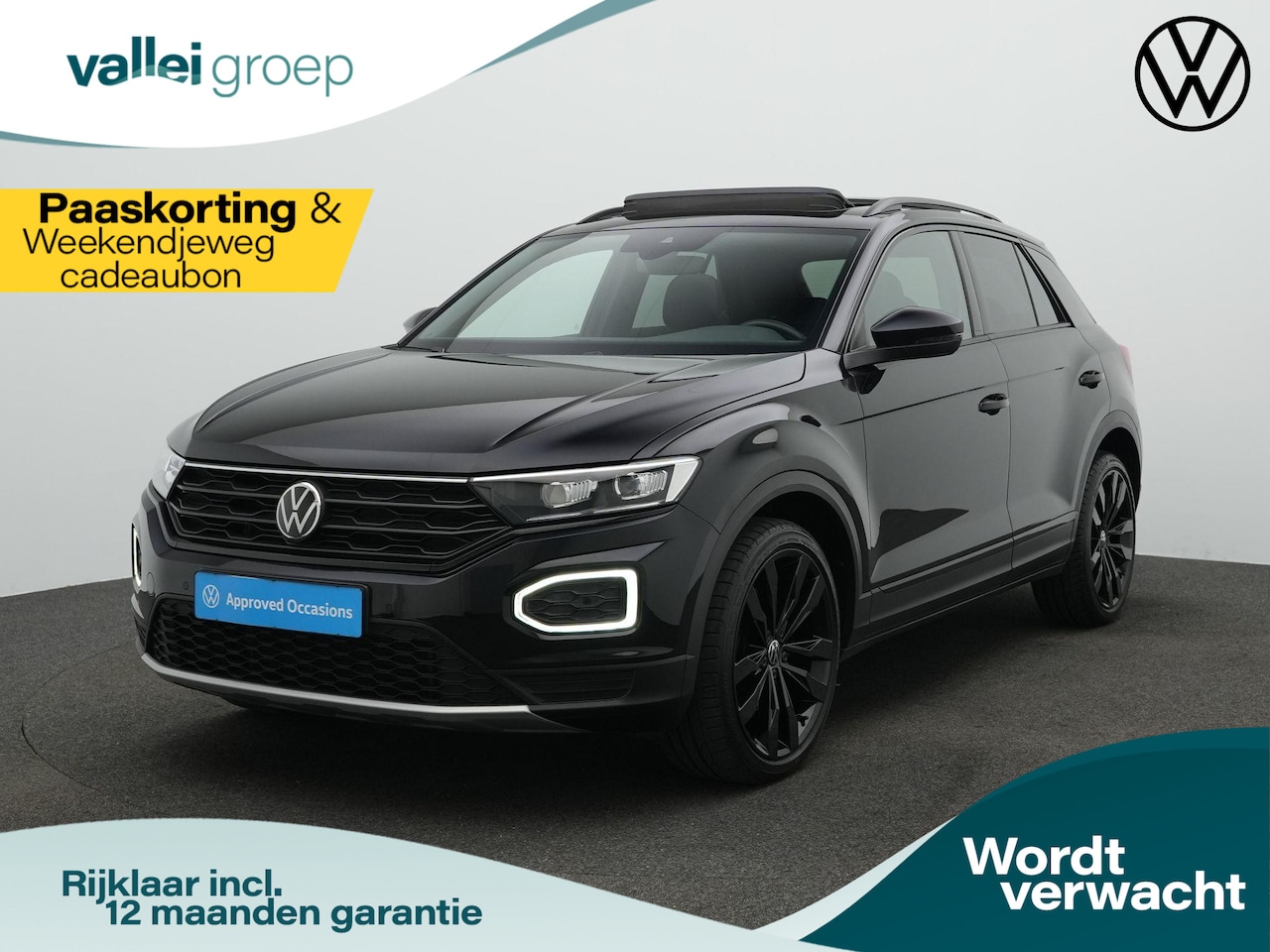 Volkswagen T-Roc - 1.5 TSI 150 pk DSG Sport | Panoramadak | Standkachel | Elektrische achterklep | Stoelverwa - AutoWereld.nl