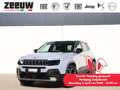 Jeep Avenger - 1.2 e-Hybrid Summit | Leder | Navi | JBL | Camera | Winter | 18"