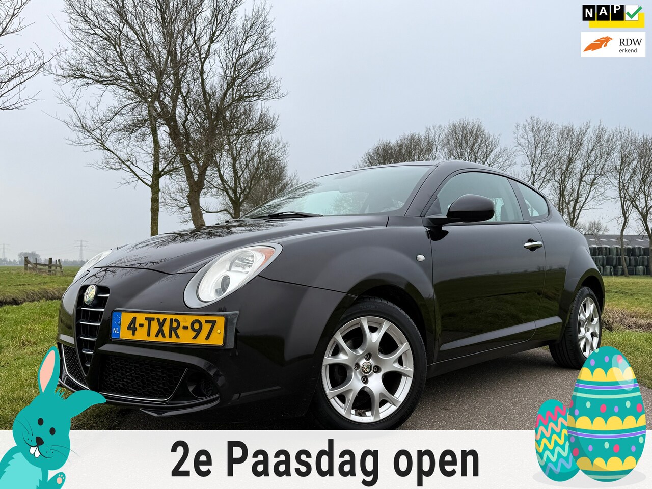 Alfa Romeo MiTo - 0.9 TwinAir Progression | Airco | 16" Velgen | NL Auto | Trekhaak | USB/AUX | Cruise | Goe - AutoWereld.nl