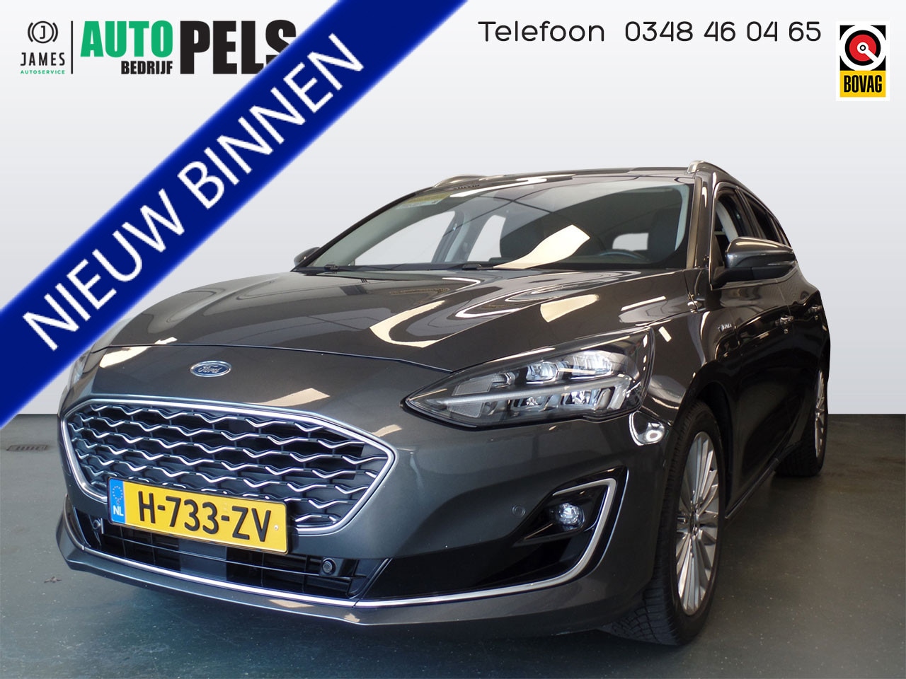 Ford Focus Wagon - 1.0 EcoBoost Vignale 1.0 EcoBoost Vignale 125pk, Full options!!, Navigatie, Achteruitrijcamera, Clima controle, - AutoWereld.nl