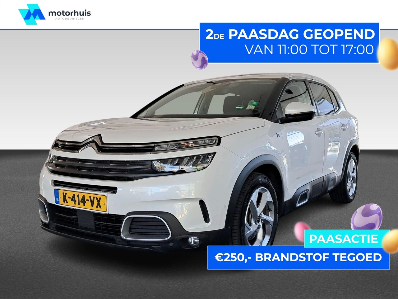 Citroën C5 Aircross - 1.6 HYBRID PHEV 225PK EAT8 BUSINESS NAVI CAMERA KEYLESS ECC NAP - AutoWereld.nl