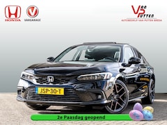 Honda Civic - 2.0 Full Hybrid Advance Automaat | Panodak | NL auto | Nieuwe auto | Lederen bekleding | B