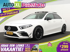 Mercedes-Benz A-klasse - 2.0 220 A35-Pack AMG 4MATIC Pan-dak Camera Burmester