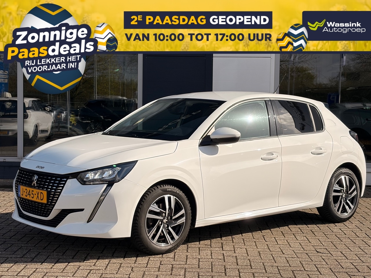 Peugeot 208 - 1.2 Blue Lease 100pk Allure | Navigatie | Parkeersensoren | Climate Control | Cruise Contr - AutoWereld.nl