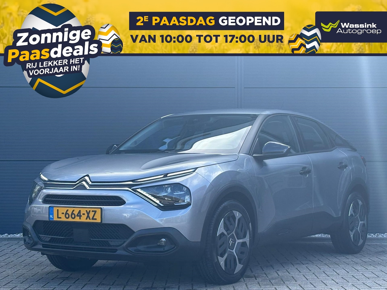 Citroën C4 - New 1.2 PureTech 130pk S&S Feel | Cruise Control | Navi | Climate Control - AutoWereld.nl