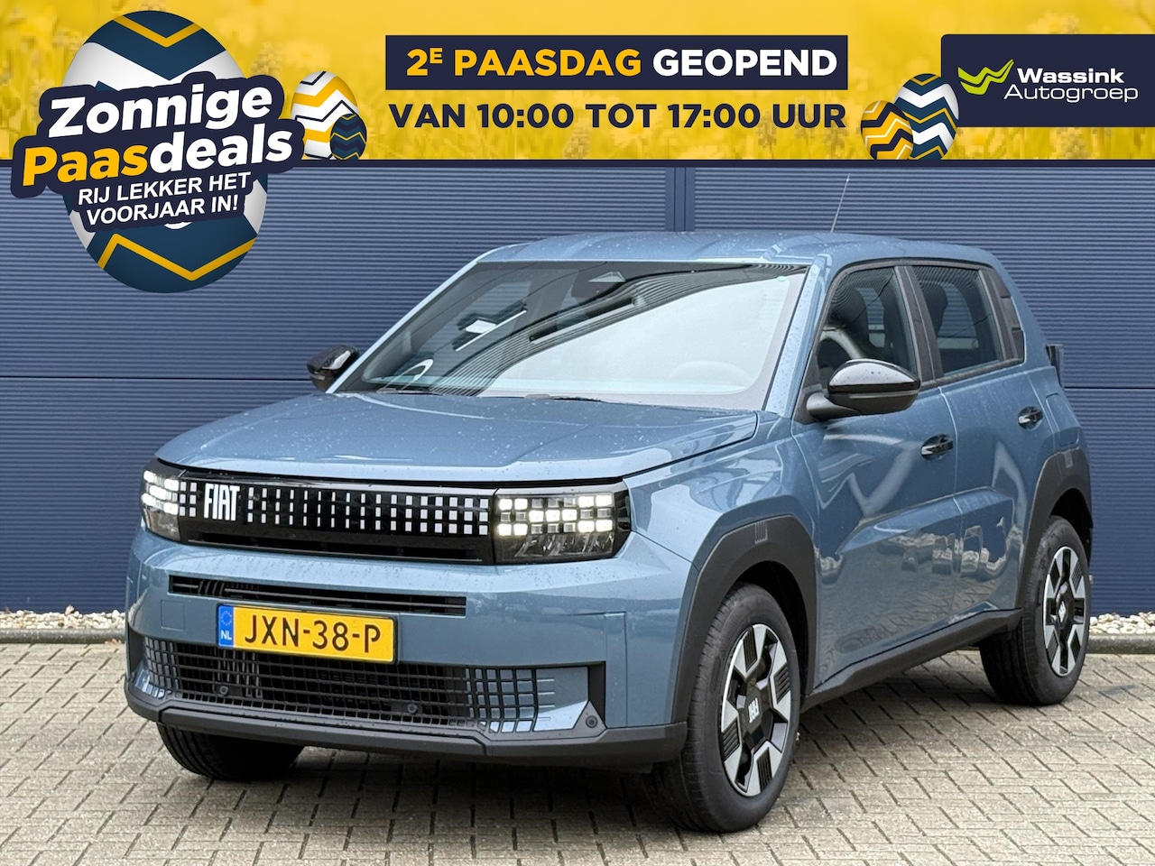 Fiat Grande Panda - 1.2 Hybrid 100pk eDCT6 Icon | Pack Tech | Apple Carplay/Android | Parkeerhulp | Climate Co - AutoWereld.nl