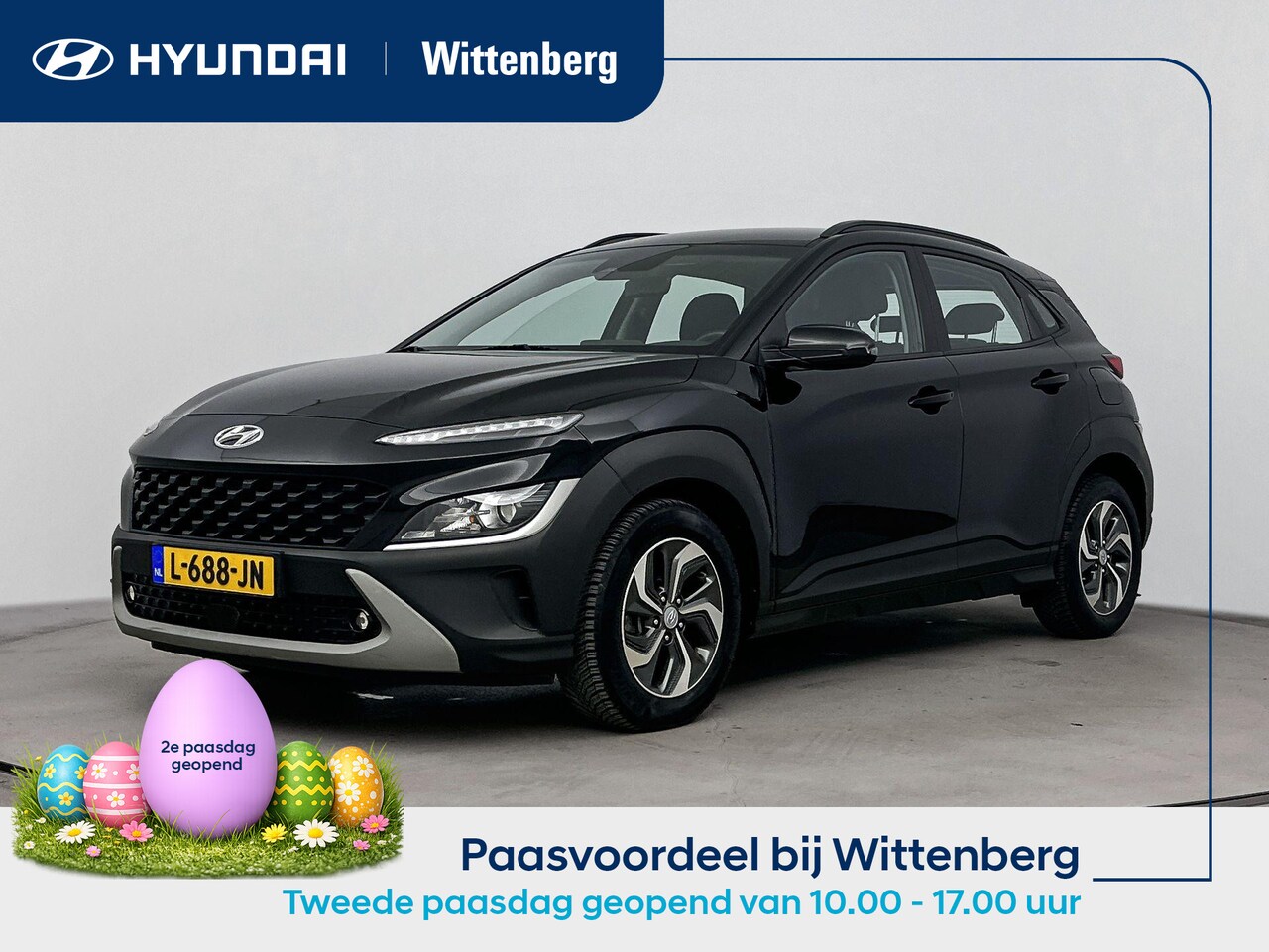 Hyundai Kona - 1.6 GDI HEV COMFORT SMART | CLIMA | CAMERA | CRUISE ADAPT. | NAVI | APPLE CAR PLAY & ANDRO - AutoWereld.nl