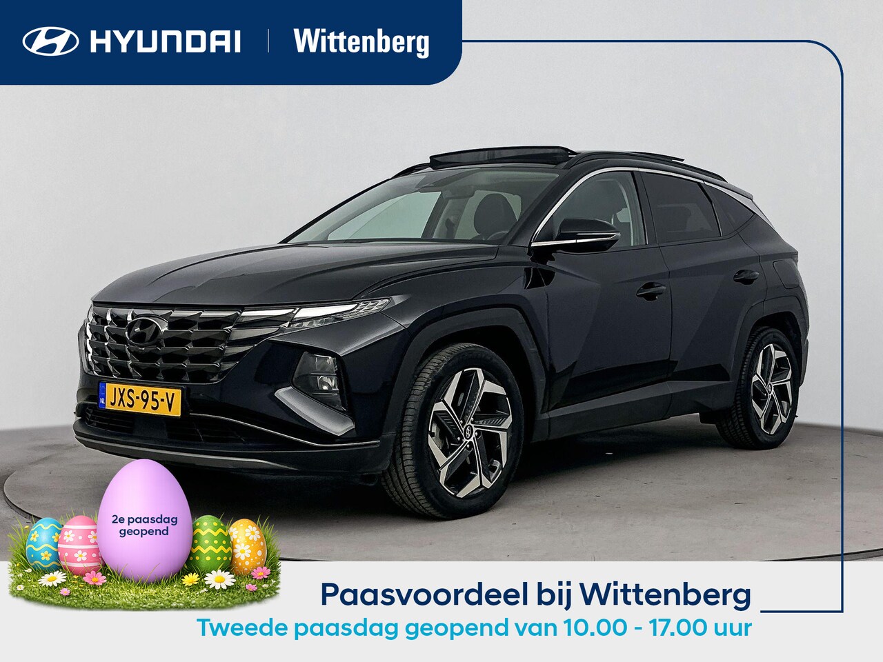 Hyundai Tucson - 1.6 T-GDI HEV PREMIUM SKY *| TREKHAAK | SCHUIF KANTEL DAK | NAVI | LEDER | CLIMA | CRUISE - AutoWereld.nl
