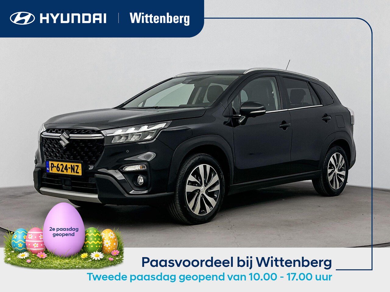 Suzuki S-Cross - 1.4 Boosterjet Style Smart Hybrid | ACTIE! | 1e Eig. | Panoramadak | Stoelverwarming | 360 - AutoWereld.nl