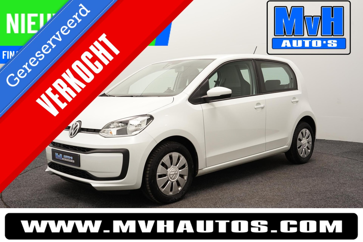 Volkswagen Up! - 1.0 BMT move up!|BLUETOOTH|AIRCO|DAB|ORG.NL - AutoWereld.nl