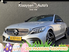 Mercedes-Benz C-klasse - 180 Business Solution AMG AUT. | dealer onderhouden | panoramadak | night pakket | navigat