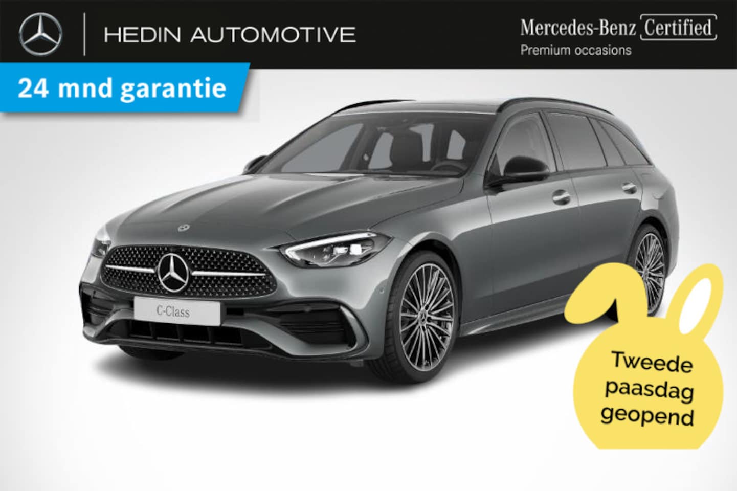 Mercedes-Benz C-klasse Estate - C 300e Automaat Business Solution AMG | Comfortpakket Plus | Winterpakket | Nightpakket | - AutoWereld.nl