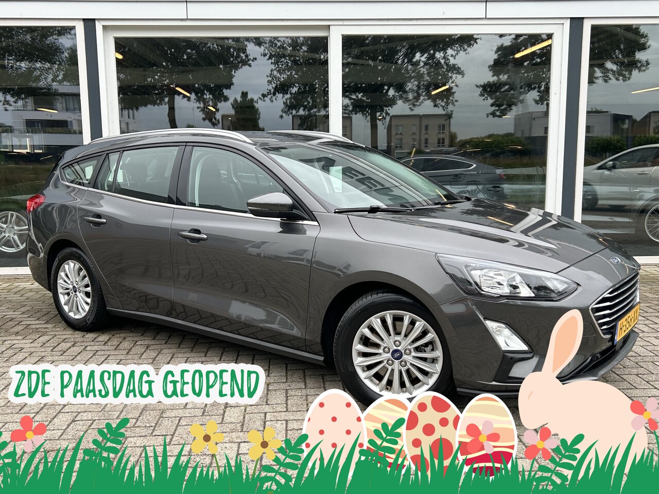 Ford Focus Wagon - 1.0 EcoBoost Titanium Business Trekhaak / Carplay / Clima / Cruise / LMV - AutoWereld.nl