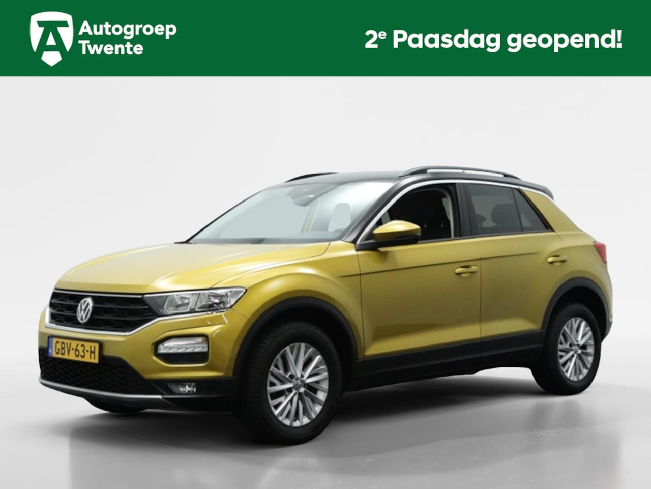 Volkswagen T-Roc - 1.0 TSI Style | Navigatie | Sensoren voor en achter | Apple Carp - AutoWereld.nl