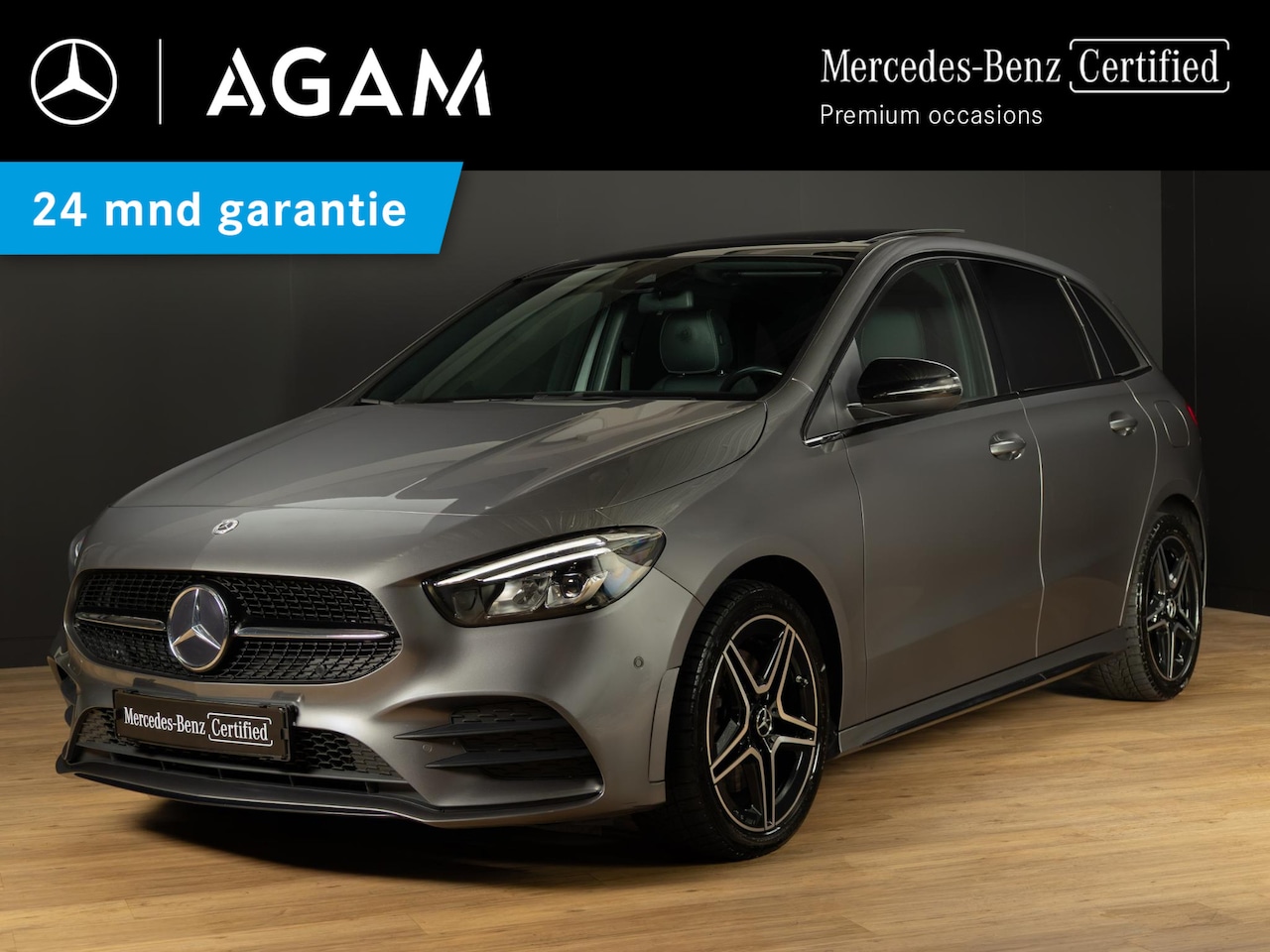 Mercedes-Benz B-klasse - 250 e AMG Line Pannoramadak - AutoWereld.nl