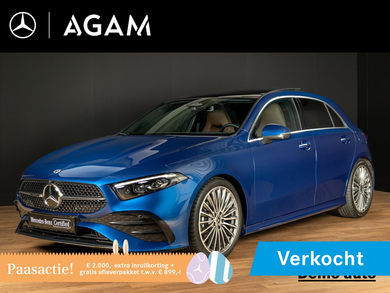 Mercedes-Benz A-klasse - Hatchback 180 Star Edition AMG Line LIMITED Premium PLUS | Panorama dak - AutoWereld.nl