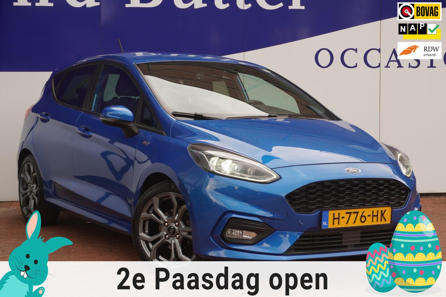 Ford Fiesta - 1.0 EcoBoost ST-Line / 1EIG / Stoel&Stuur-verw. / Camera / 17"LMV+NIEUWE BANDEN+APK 2-2028 - AutoWereld.nl