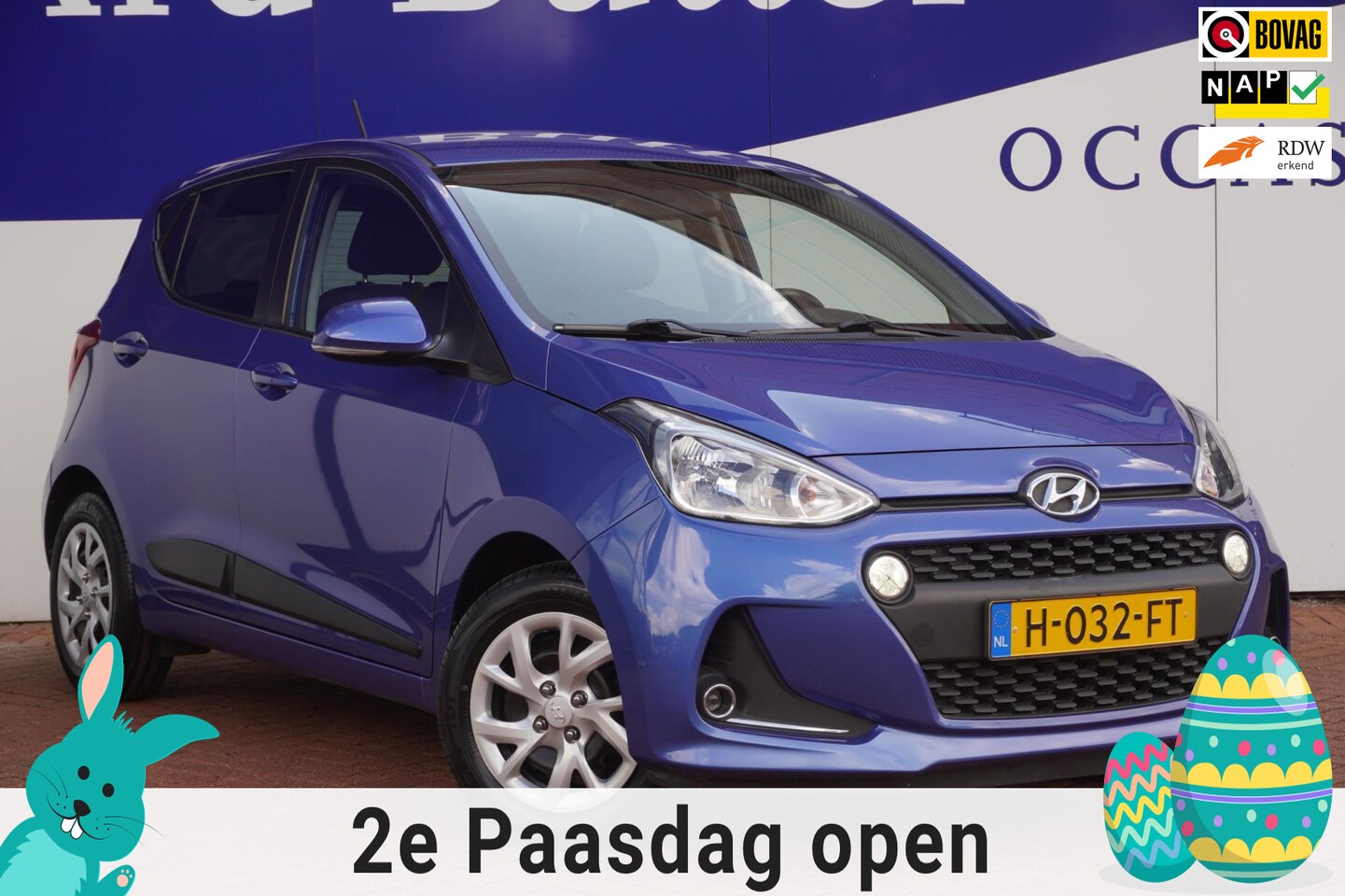 Hyundai i10 - 1.0i Premium APK 2-2028 / Navi / Ecc / Stoel-verw. / 1EIG / Parkeer-Hulp / Carplay / ORIG- - AutoWereld.nl