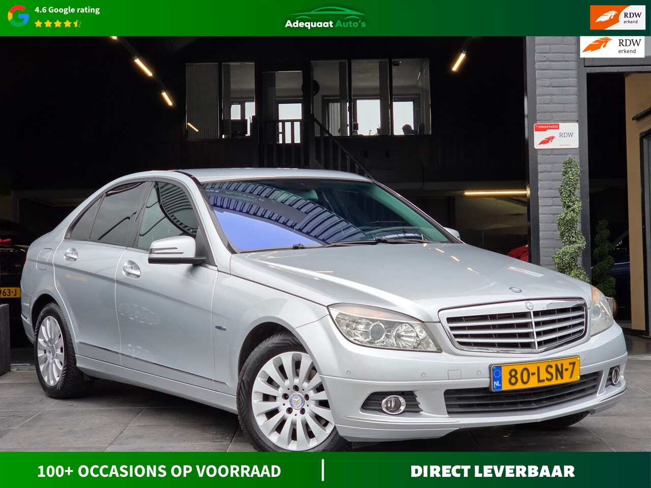 Mercedes-Benz C-klasse - 180 CGI BlueEFFICIENCY|AUT|YOUNGTIMER - AutoWereld.nl