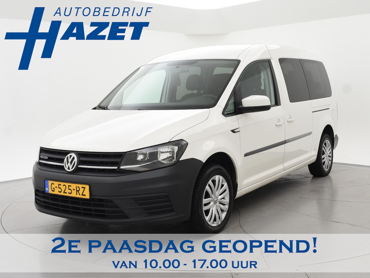 Volkswagen Caddy Maxi - 1.4 TGI CNG ROLSTOEL AUTO *EXCL. BTW* 5-PERS. € 14.459,- INCL. BTW - AutoWereld.nl