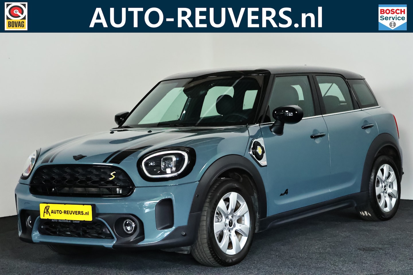 MINI Countryman - Mini 1.5 Cooper S E ALL4 / LED / Leder / HUD / CarPlay - AutoWereld.nl