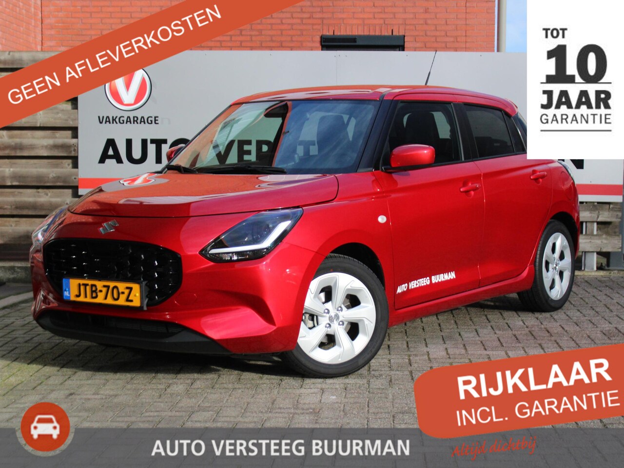 Suzuki Swift - 1.2 Select Smart Hybrid Navigatie, Cruise Control Adaptief, Achteruitrijcamera, Stoelverwa - AutoWereld.nl