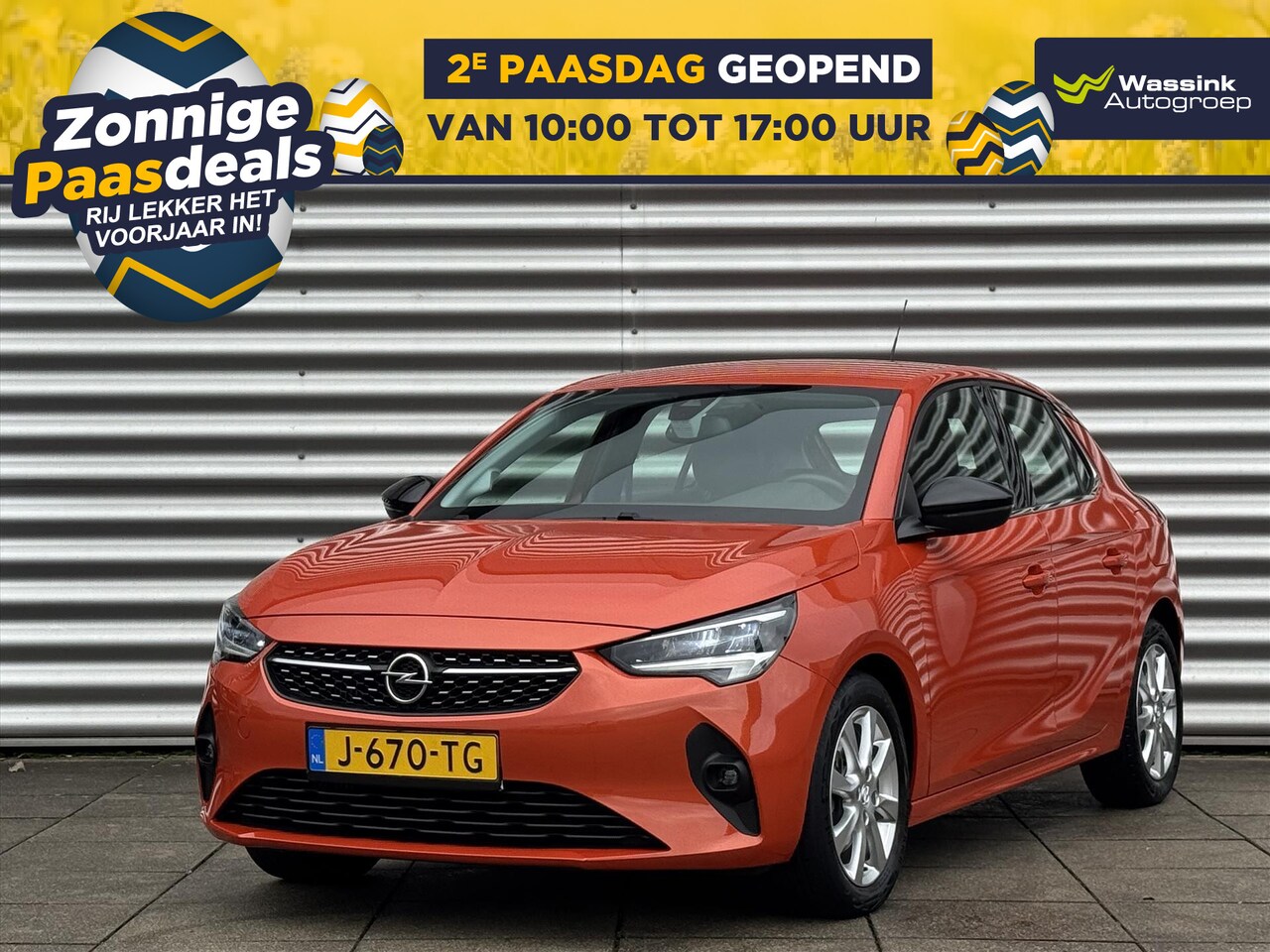 Opel Corsa - 1.2 Turbo 100pk Automaat Elegance Navigatie | Airco | Cruise Control | Lichtmetalen velgen - AutoWereld.nl