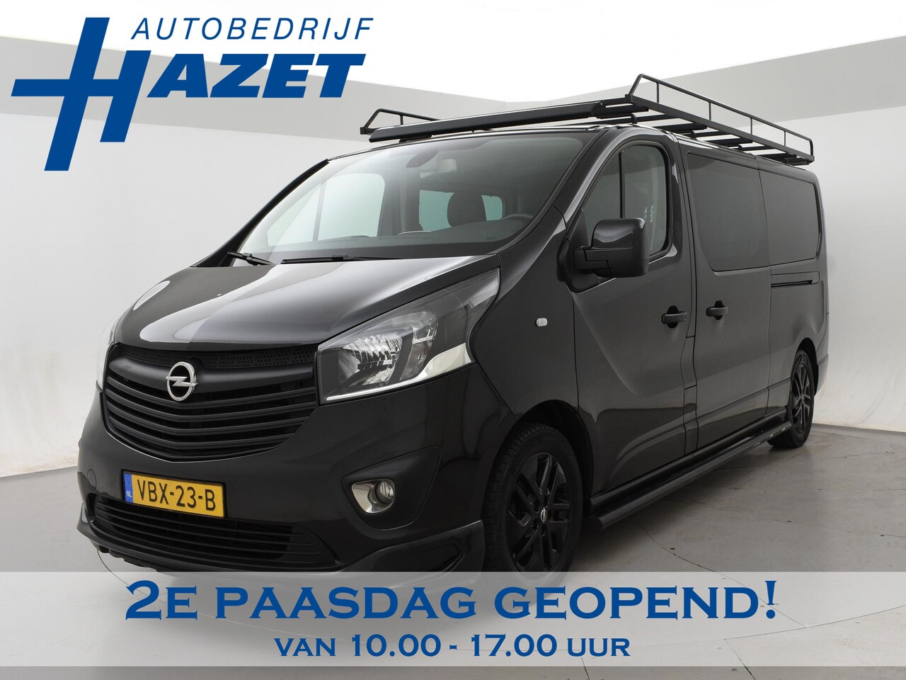 Opel Vivaro - 1.6 CDTI 145 PK DUBBEL CAB. IRMSCHER GT 058/100 + 2 SCHUIFDEUREN | LEDER | CAMERA | STOELV - AutoWereld.nl