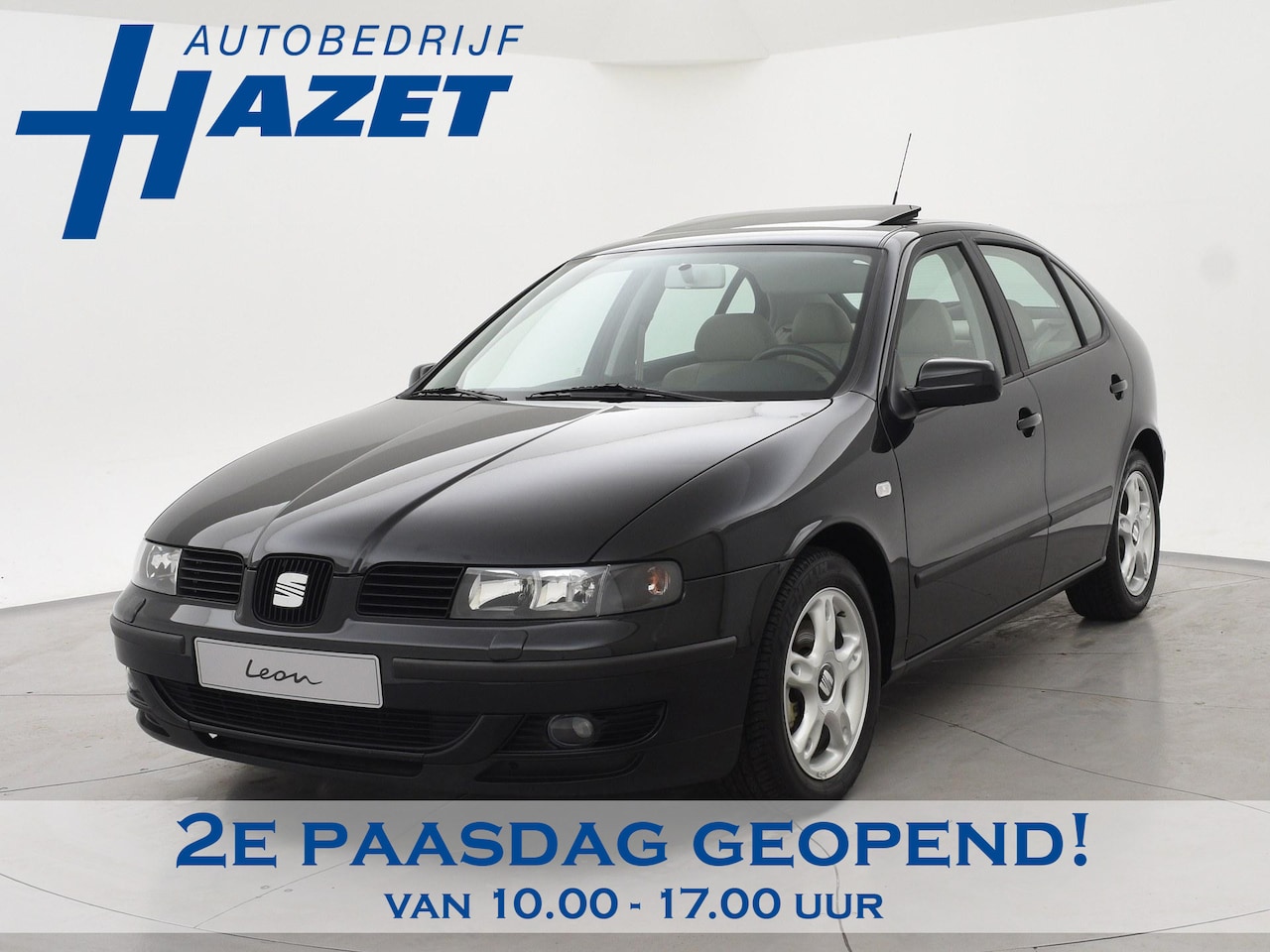 SEAT Leon - 2.3 V5 AUT. EXECUTIVE *7097 KM | UNIEK | EXCL BTW* + LEDER | MEMORY | SCHUIFDAK | STOELVER - AutoWereld.nl