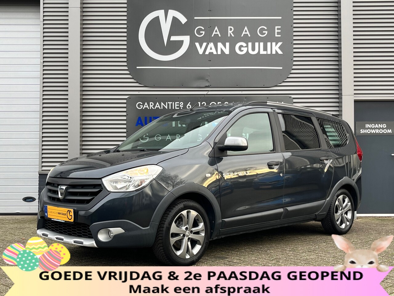 Dacia Lodgy - 1.2 TCe Stepway 116PK 7Pers,Navi,Airco,Cruise,Isofix,Bluetooth,ElektrRamen+Spiegels,Lmv,Da - AutoWereld.nl