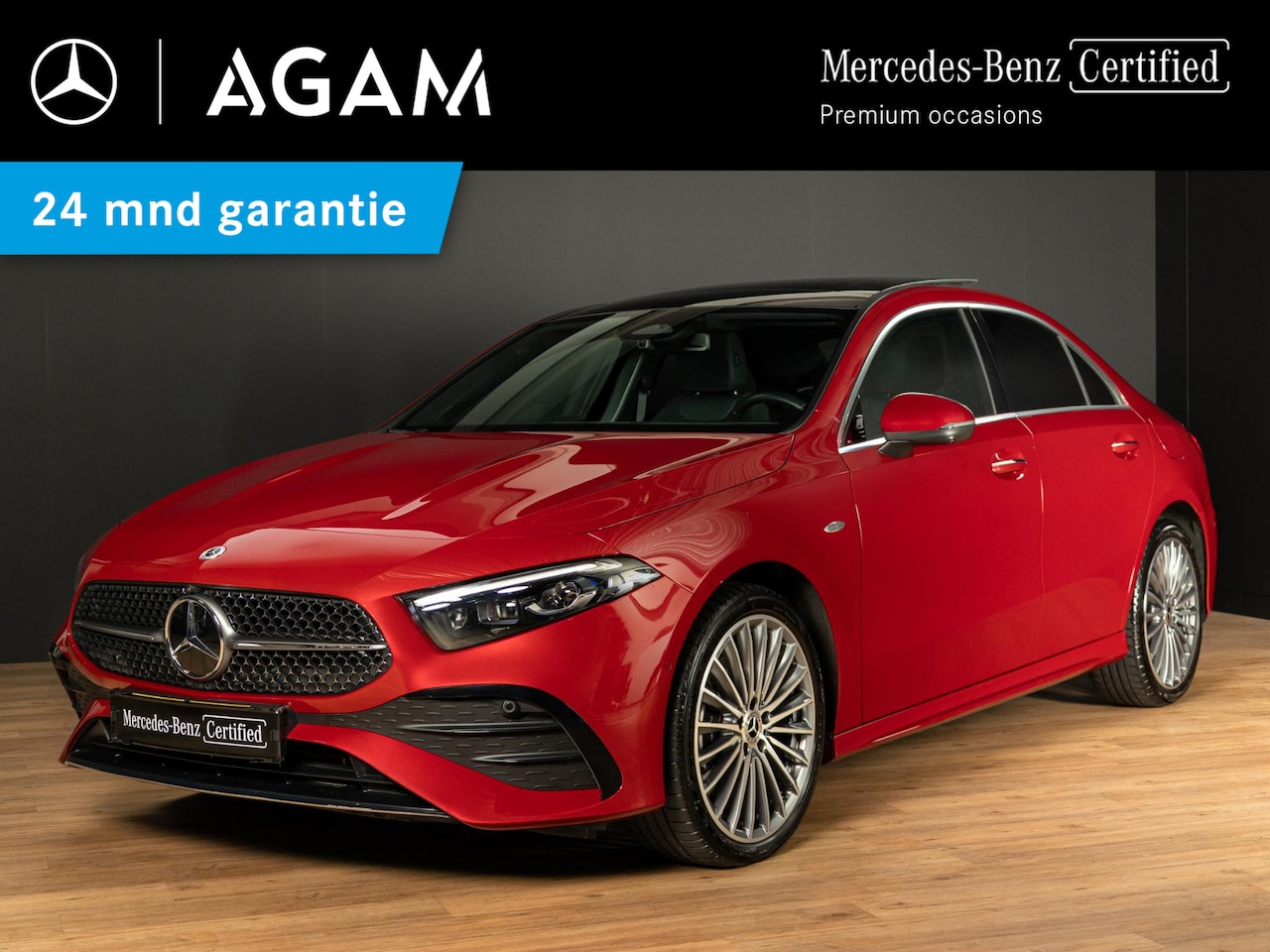 Mercedes-Benz A-klasse - Limousine 250 e Business Solution AMG Premium PLUS | Panorama dak - AutoWereld.nl