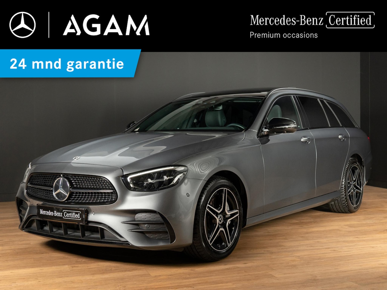 Mercedes-Benz E-klasse Estate - 300 e AMG Line Panorama dak - AutoWereld.nl