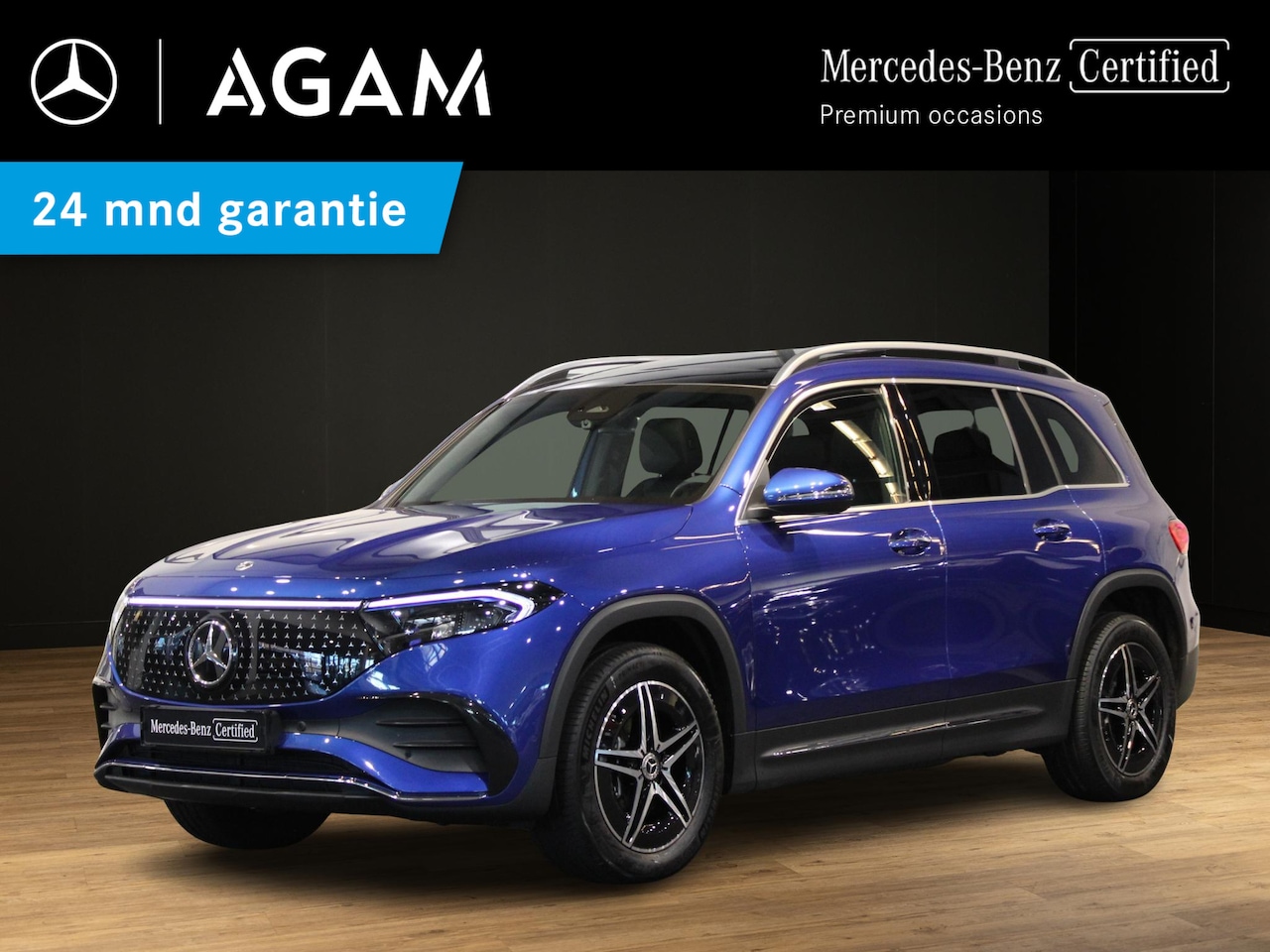 Mercedes-Benz EQB - 250+ AMG Line 7p. 71 kWh Panorama dak - AutoWereld.nl