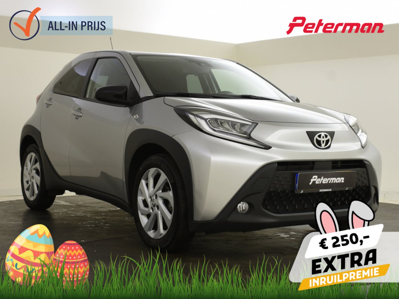 Toyota Aygo X - 1.0 VVT-i S-CVT first | Adapt. cruise | Carplay | LMV | - AutoWereld.nl