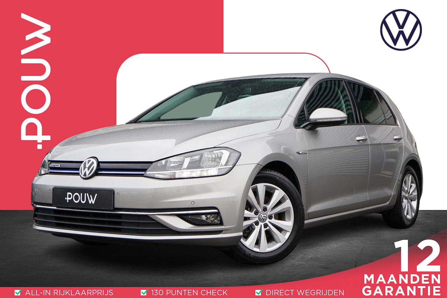 Volkswagen Golf - 1.5 TSI 130pk Comfortline Business | Navigatie | Apple CarPlay + Android Auto | Dynamische - AutoWereld.nl