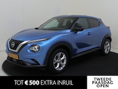 Nissan Juke - 1.0 DIG-T N-Connecta Navigatie | Cruise & Climate Control | Achteruitrijcamera