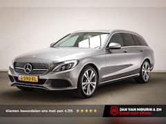 Mercedes-Benz C-klasse Estate - 180 Prestige | LED | HALF LEDER | STOELVERWARMING | SFEERVERLICHTING | TREKHAAK | 18"