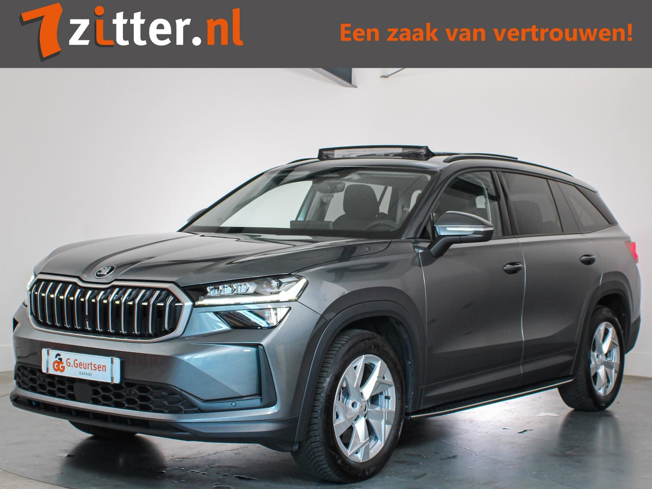 Skoda Kodiaq - 1.5 TSI MHEV Business Edition 7-Persoons Panoramadak, Trekhaak, ACC, LED, Memory - AutoWereld.nl