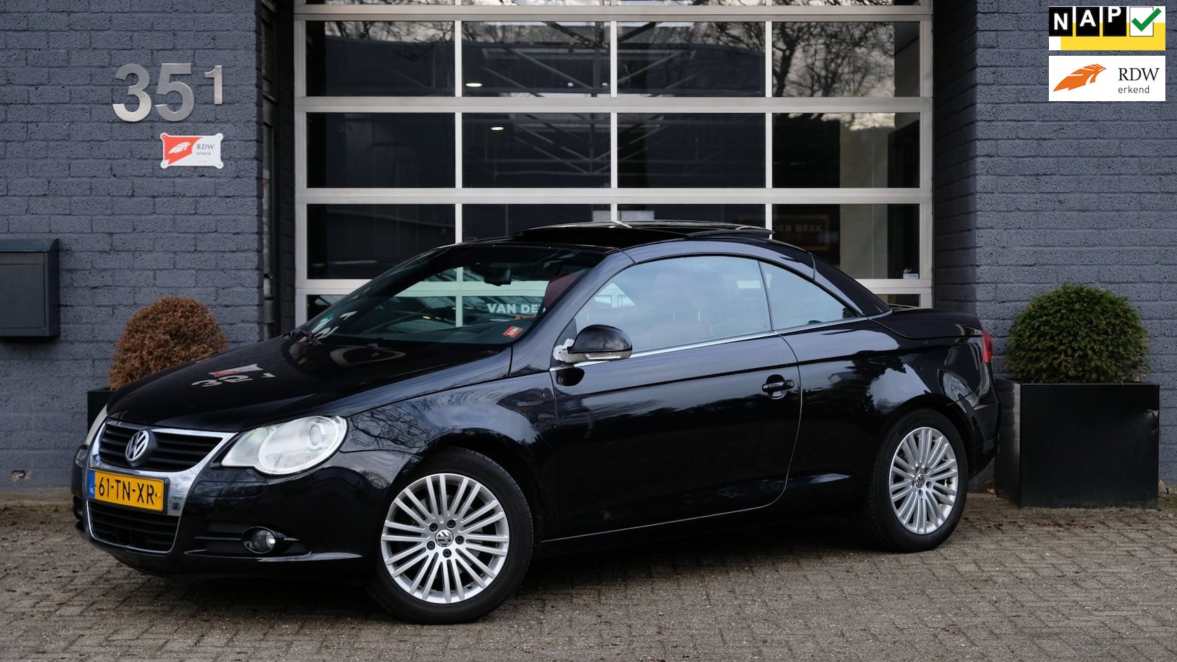Volkswagen Eos - 2.0 TDI 140PK Cruise | Leder | Dak werkt! - AutoWereld.nl