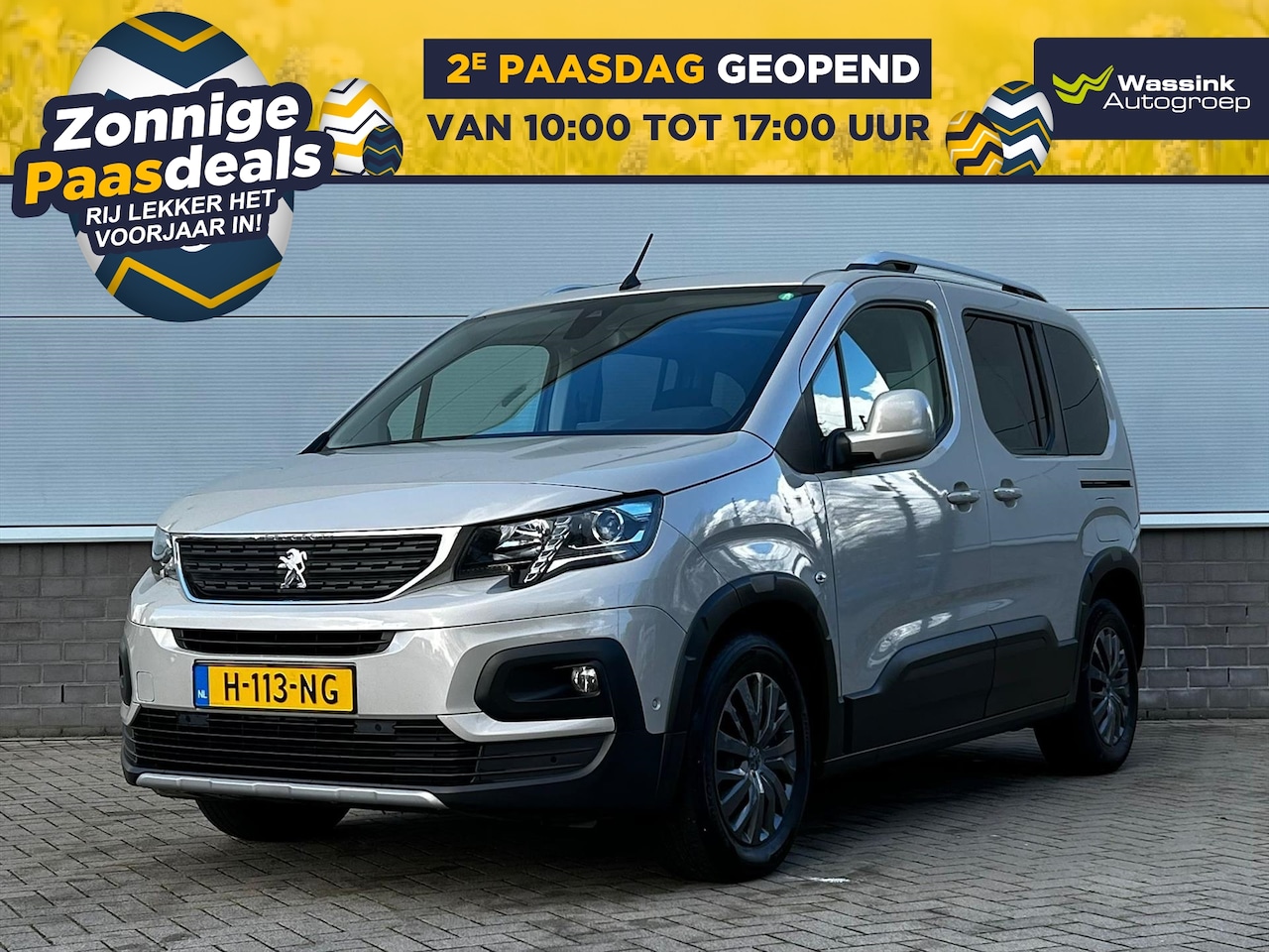 Peugeot Rifter - 130 pk Automaat Allure | Achteruitrijcamera | Climate Control | Panoramadak | Apple Carpla - AutoWereld.nl