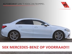Mercedes-Benz A-klasse - 180 AUT7 AMG LINE WIDESCREEN NAVI CAMERA CARPLAY NL AUTO