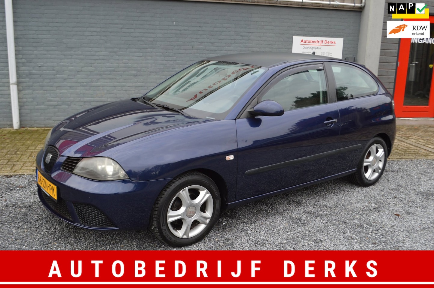 SEAT Ibiza - 1.4-16V Trendstyle Airco Stuurbekrachtiging Jaar APK - AutoWereld.nl