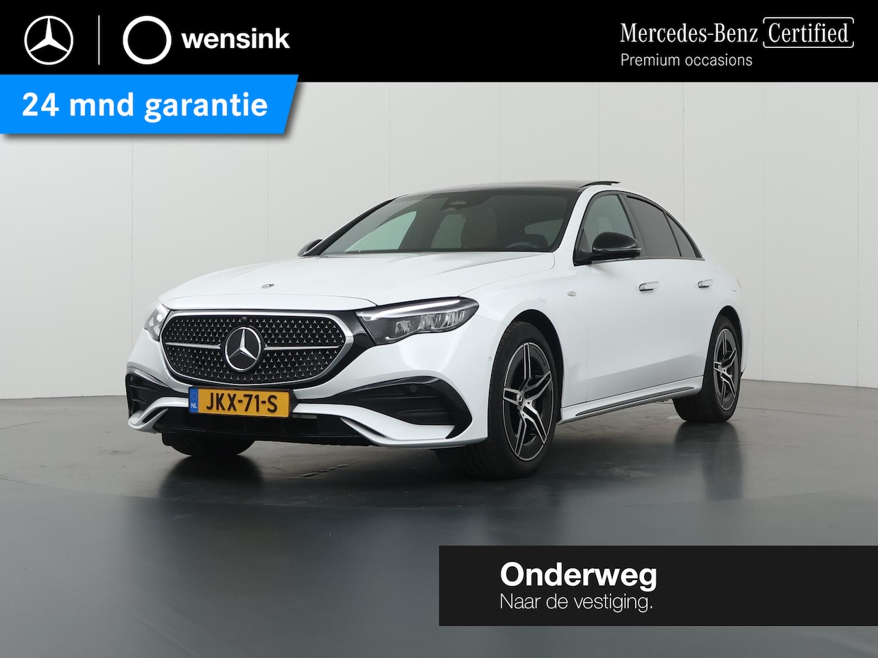 Mercedes-Benz E-klasse - 300 e AMG Line | Night | Panoramadak | Achteruitrijcamera | Stoelverwarming | - AutoWereld.nl