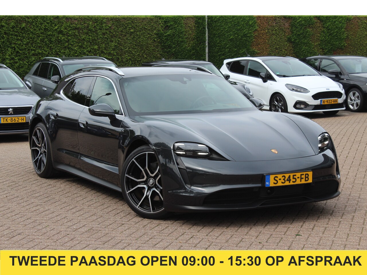 Porsche Taycan Sport Turismo - 93 kWh / SoH 90,8% / Panoramadak / Camera / Adaptieve stoelen / Luchtvering / 21'' / Bose - AutoWereld.nl