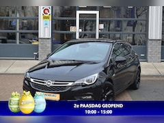 Opel Astra - 1.4 Turbo Black Edition Navi Airco Leder Schuifdak 150 Pk Km 74.500