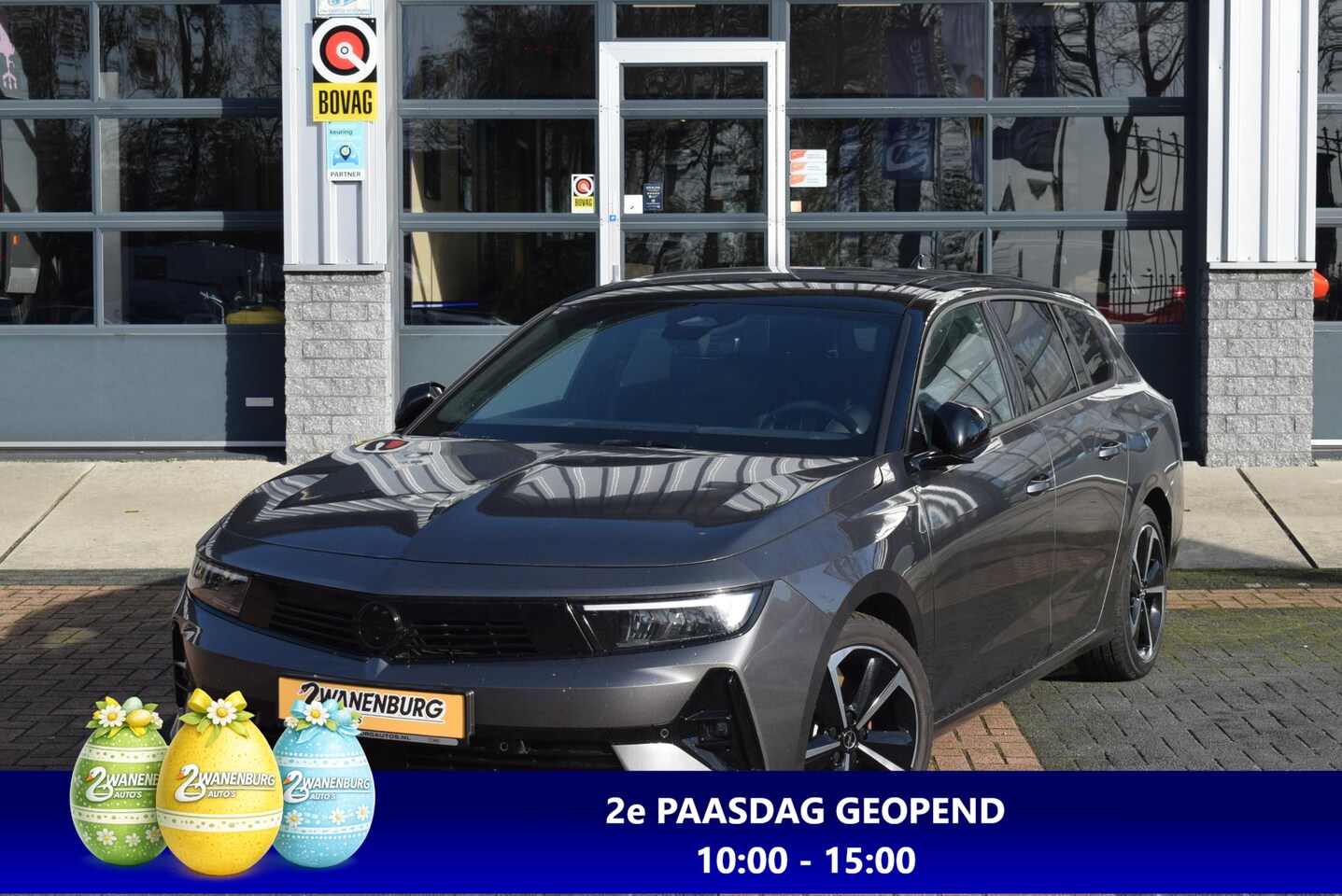 Opel Astra Sports Tourer - 1.2 Turbo GS Navi Panodak Airco Km 27.500!! - AutoWereld.nl