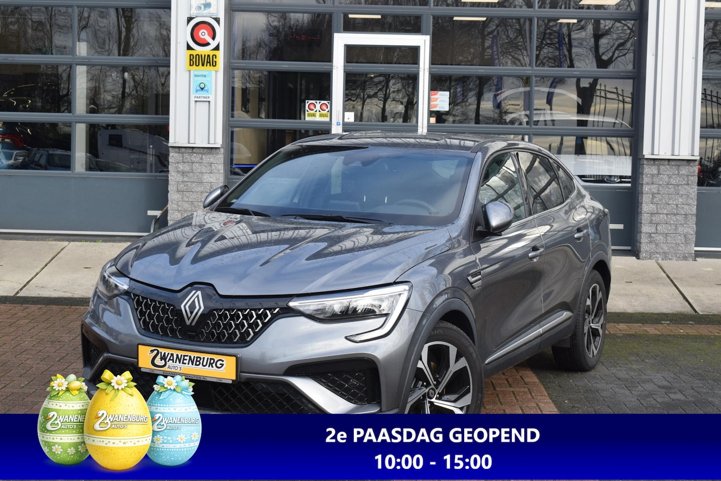 Renault Arkana - 1.6 E-Tech hybrid 145 techno Navi Airco Camera Km 37.500!! - AutoWereld.nl