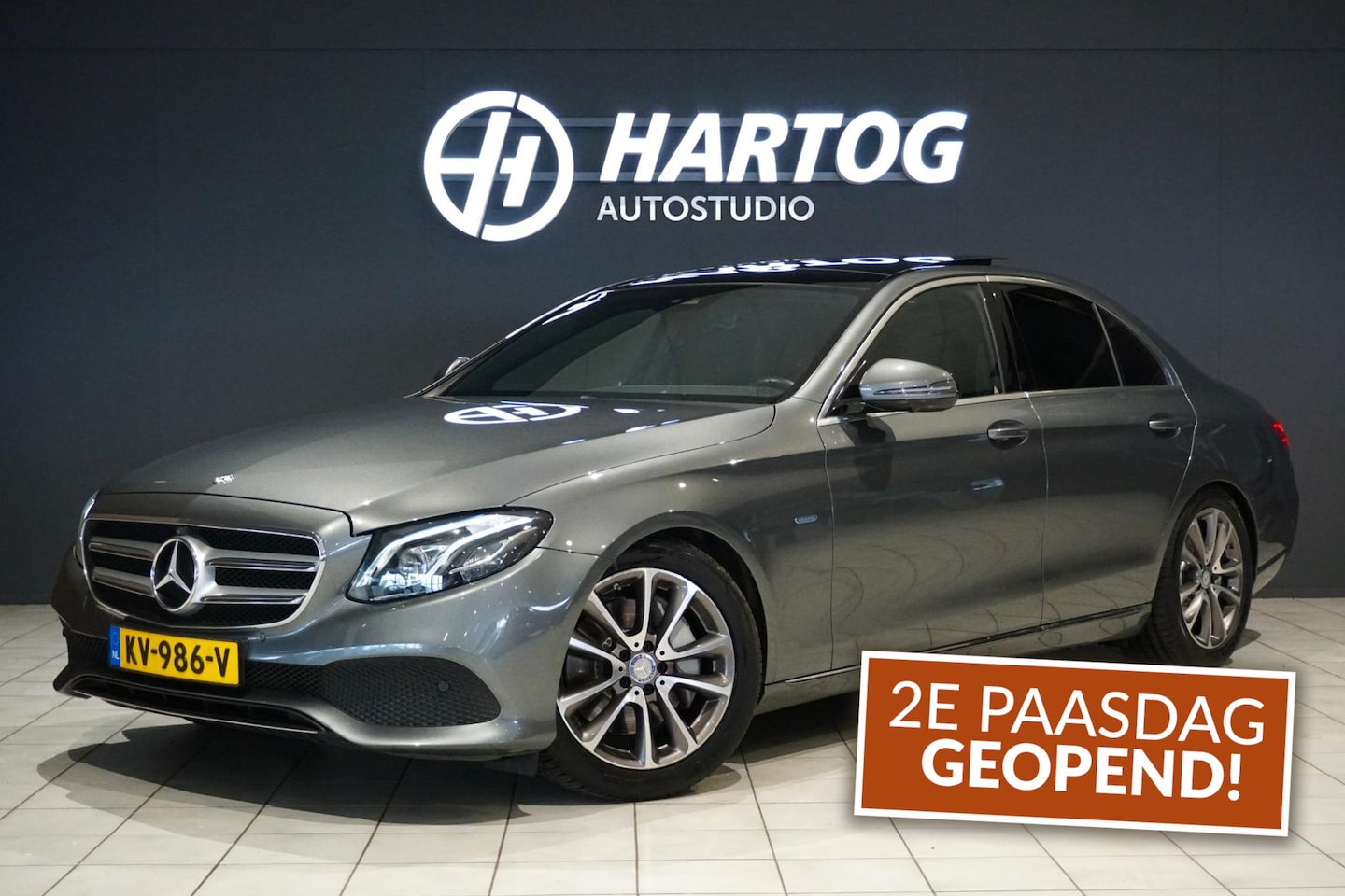 Mercedes-Benz E-klasse - 350 e Lease Edition Prestige Plus + PANO/ BURMESTER / 360 CAMERA - AutoWereld.nl